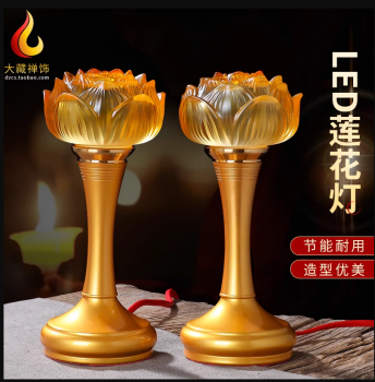 Đèn thờ đặt vị trí nào trên bàn thờ thì chuẩn phong thủy